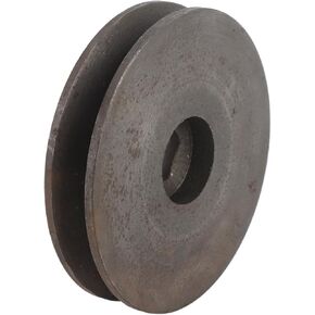 Brushless Motor Belt Pulley, 12x17mm Steel Single H Hole Metal Belt Pulley Replacement Compatible with 17mm Motors