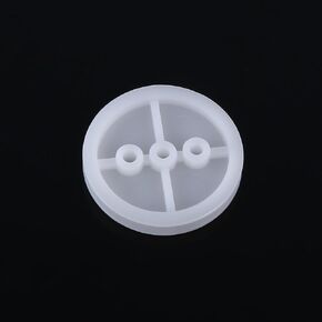 Toy Accessories 7pcs Plastic Pulley Kits Set for Belt Assembly Pulley Spare Parts for Cars Robots