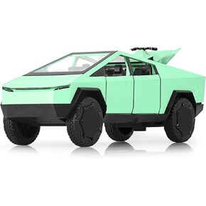 Toy Trucks for Boys 1/32 Diecast Trucks Model,Collectible Truck Model Kit,Metal Pull Back Cars,Pickup Truck Toy with Lights and Sounds,Toy Trucks for Boys Age 4-7（Grey）