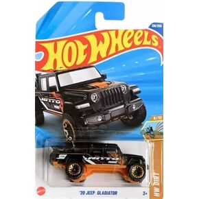 Hot Wheels '20 Jeep Gladiator [Black], HW Dirt 6/10, 130/250