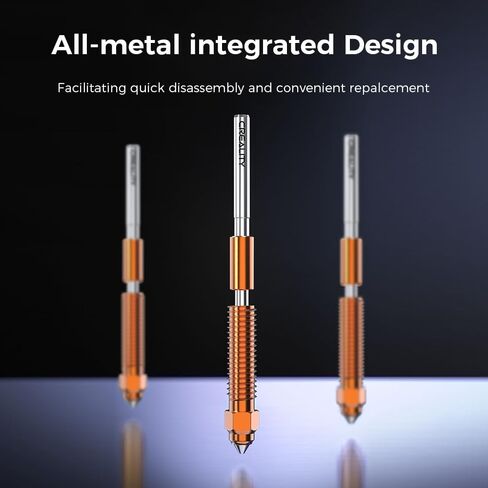 Creality Official K1C Nozzles, Quick-Swap 3D Printer Nozzle Kit, Copper Alloy and Hardened Steel Nozzle Suitable for Creality K1C/ K1 MAX 3D Printers (1PCS, 0.4mm) in Saudi Arabia