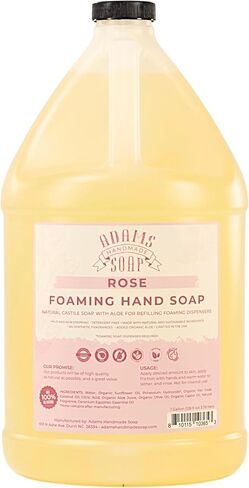 Adams Handmade Soap Liquid Foaming Soap 1 Gal - Eucalyptus Spearmint in Kuwait