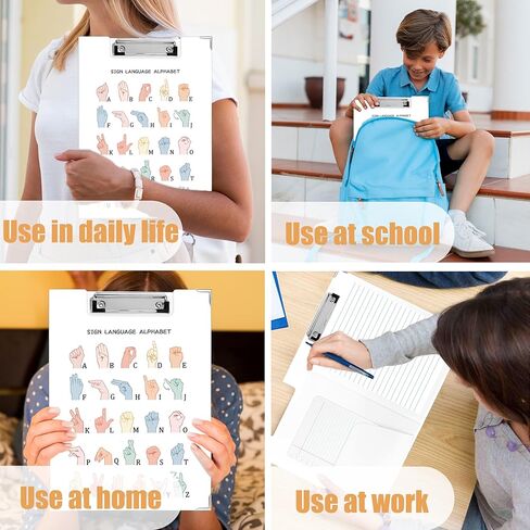 Mental Health Clipboard Folio with Storage Pocket for Office, Inspirational Motivational Padfolio Clip Board with Metal Clip for School Counselor Therapist Women Men, 12.4x9.25 in in Kuwait