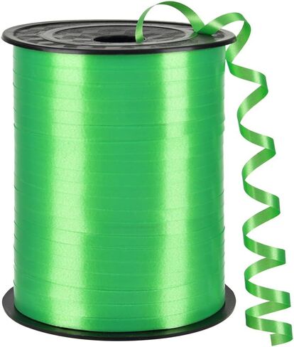 Milky White Ribbon,500 Yard Curling Ribbonor Crafts, Balloon String, 3/16" Ribbon for Gift Wrapping, Florist Flower White-1530 (1 Roll) in Saudi Arabia