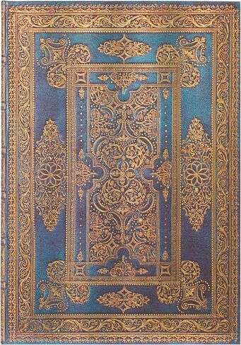 Blue Luxe Grande Unlined Hardcover Journal, 128pg, 120GSM by Paperblanks (Luxe Design) in Saudi Arabia