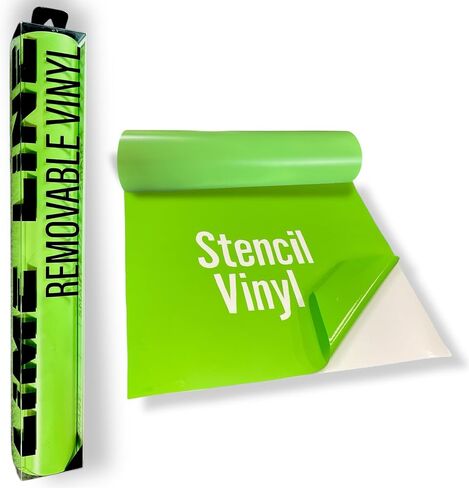 LiME LiNE Transfer Tape, Clear with Alignment Grid, No Residue - for Transfering Stencils and Decals (Vinyl Combo Pack) in Saudi Arabia