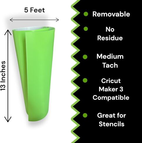 LiME LiNE Transfer Tape, Clear with Alignment Grid, No Residue - for Transfering Stencils and Decals (Vinyl Combo Pack) in Saudi Arabia