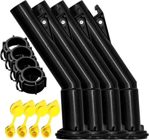 4 - Fuel Gas Can Jug Spouts Nozzles, Rings & Caps for Blitz Wedco Scepter Essence Midwest Eagle in Saudi Arabia