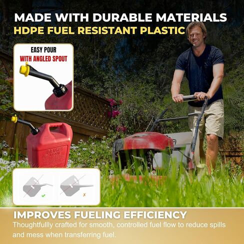 4 - Fuel Gas Can Jug Spouts Nozzles, Rings & Caps for Blitz Wedco Scepter Essence Midwest Eagle in Saudi Arabia