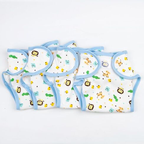 6 Pcs Reborn Baby Dolls Clothes Diapers Accessories 17-22 Inch Reborn Doll Underwear Reusable Adjustable Diapers Newborn Doll Girl Boy in Saudi Arabia