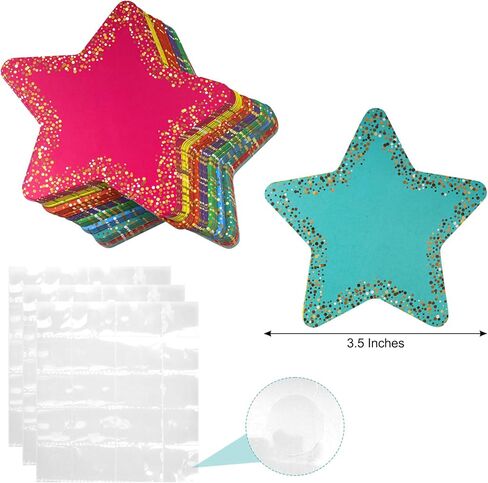 108 PCS COLLUTUL PAPER STAR CATOUTS for Bulletin Board Office DIY Classs Classroom Decor in Saudi Arabia