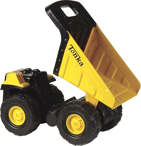 Tonka Toughest Mighty Dump Truck, Yellow, (L x W x H) 12.00 x 19.00 x 10.75 Inches in Kuwait