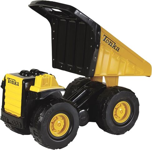 Tonka Toughest Mighty Dump Truck, Yellow, (L x W x H) 12.00 x 19.00 x 10.75 Inches in Kuwait
