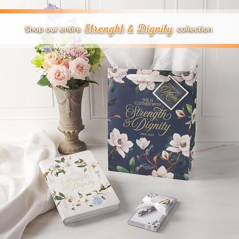 Christian Art Gifts Magnetic Notepad Set with Pen for Women: Blessed - Inspirational Scripture for Shopping Lists, Memos, Reminders, 70 Lined Tear-off Sheets, Teal & Pink in Kuwait