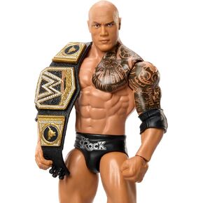 WWE The Rock Main Event Champions 5 Toy Wrestling Action Figure