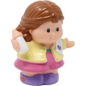 Fisher-Price Replacement Part for Collectible Little People Sweet Sounds Home Dollhouse Playset B1831 - Replacement Mom Figure Holding a Baby Bottle