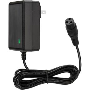 24V Electric Scooter 3-Prong Charger, for MX350 Dirt Bike Charger Scooter, MX400 Dir t Rocket, E300, E200, E100, Dirt Quad, Pocket Mod, Moped, Motorcycle, 24V Scooter Battery Charger
