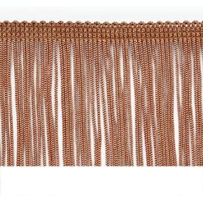 Trims by the Yard 2" Chainette Fringe Trim, Cinnamon (20 yard cut)