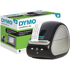 Dymo LabelWriter 550 Label Printer | labelmaker with Direct Thermal Printing | Automatic Label Recognition | Prints Address Labels, Shipping Labels, Barcode Labels and More | EU Plug