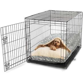 Snoozer Cozy Cave Crate Pet Bed, Small - Khaki