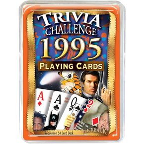 1995 Trivia Play Cards: Birthday أو Anniversary Cards
