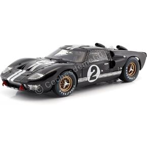1966 Ford GT-40 MK 2 Black #2 1/18 SC408 by Shelby Collect