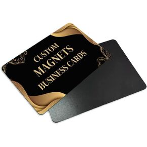 Custom Business Card Magnets – 2"x3.5" Standard Size | Durable 20 pt Magnet | Full-Color Printing | Customizable and Personalized Business Cards for Professionals, Small Businesses, and Marketing