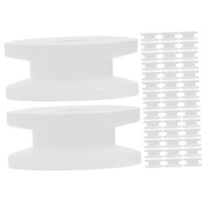 Wakauto 250pcs Multi-Function Toy Gears Plastic Belt Pulley for Robot Airplane and Car Models Educational Handicraft Assembly Kit