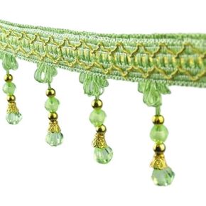Fringe Trim Tassel,Crystal Beaded Pendant Tassel, Home Sofa Decoration (Color : 6) (Color : 9)(9) in Kuwait