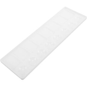 Homoyoyo Long Watercolor Mixing Tray Multi Functional Palette for Artists Compartment Design for Efficient Mixing for Painting Supplies and Creative Projects