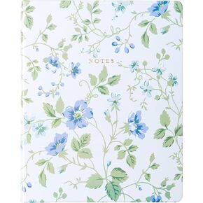 Laura Ashley Premium Hardcover Writing Journal | 256 Lined Pages | Elegant Floral Design | Perfect for Diaries, Notes, and Gift Giving (8-x-10 Inches)
