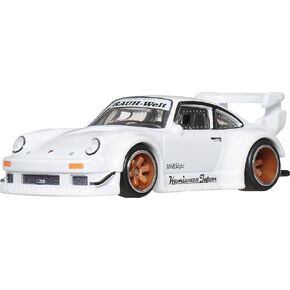 Hot Wheels Premium Car Culture Silhouettes 1:64 Scale Die-Cast RWB Porsche 930 Vehicle with Real Riders Tires & Metal/Metal Body & Chassis