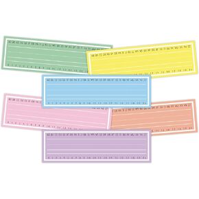 Whaline 48Pcs Boho Color Name Tags Multicolor Nameplate Sticker Classroom Bulletin Board Label Decals for Back to School Desk Wall Message Board