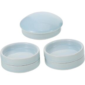 ARTIBETTER 1Set Ceramic Pigment Mixing Tray Delicate Porcelain Watercolor Palette for Artists DIY and Painting Color Mixing Tool