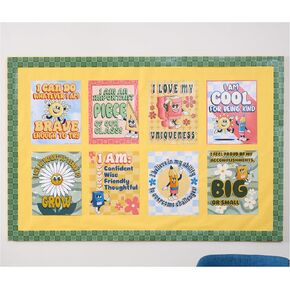 Eureka 838009 Wild Wild West Mini Classroom Poster Set for Teachers, 11" x 14", Multicolor, 8 Pieces