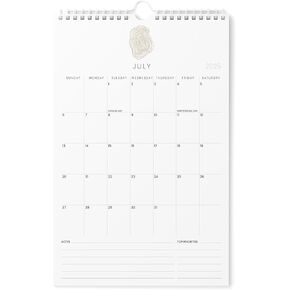 Karto Wall Calendar 2025-2026 - Vertical 11x17 inch July 2025 to December 2026 - Boost Your Productivity and Easy Planning with the Aesthetic Monthly Calendar - Zen in Kuwait