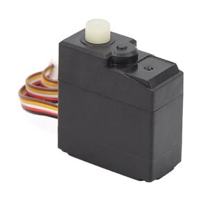RC Car Steering Servo Practical Light Nylon Equipment for SCY 16201 1/16 RC Car Black, Stable Performance for Auto Fashioners