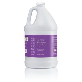 iGroom Darling Moisturizing Dog Shampoo, Removes Greasy Build-up & Grime, Soothing Dog Shampoo, Improves Hair Health pH Balanced, Scent dog shampoo, Made in USA, 16oz