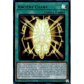 Ancient Chant - MZMI-EN069 - Ultra Rare - 1st Edition
