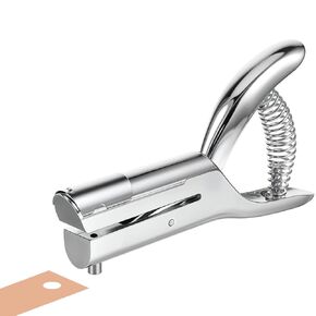 1/8 inch Hole Punch,Single Hole Punch Heavy Duty Hole Punches Paper Punch Portable Hand Held Long Hole Punch Small Hole Puncher Single for Tags Paper Cards Plastic Cardboard (1/8''-3MM Hole)