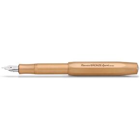Kaweco Bronze Sport Premium Fountain Pen - Steel Nib (M), 13 cm