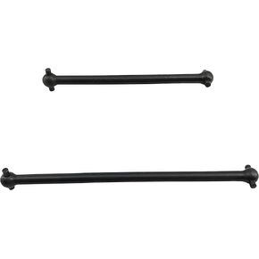 Hardened Steel Center Drive Shaft Axles Dogbone Set Upgrade Parts Compatible with Arrma 1/8 Typhon 6S BLX, Outcast 6S BLX, Notorious 6S BLX – CNC Machined