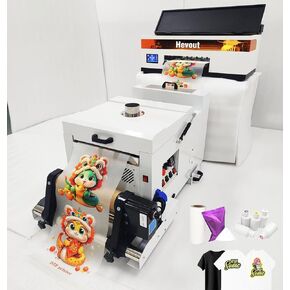 Stable industrialized Print Head A3+ XP600 DTF Printer -Fast Printhead Transfer for Faster DTF Printing on T-Shirt Fabrics.with Automatic Shaking Heating Machine.