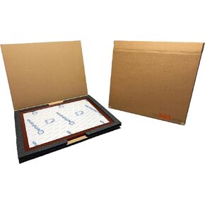 Universal Picture Frame, Artwork, Mirror, Shipping Box with Foam Protection, Size Large, Secure and Protective, EPE USA theBOXlarge