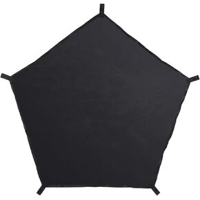 VEVOR Dome Climber Hammock, 350 Pounds Load-Bearing Capacity, Accessory Suitable for 10ft Climbing Dome, Flexible PP Material, Pentagon Jungle Gym Hammock Only, for Outdoor Relax, Game, Bounce, Black