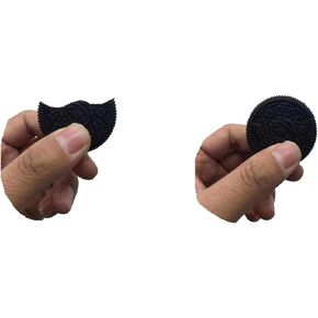 2 Pcs Bite and Restore Cookie Close Up Magic Tricks Easy Magic for Beginner with Tutorial