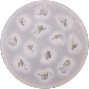 3D Popcorn Shaped Silicone Mold Candy Chocolate Jelly Cake Making Molds 12 Cavities Soap Baking Mould Tools, 11cm