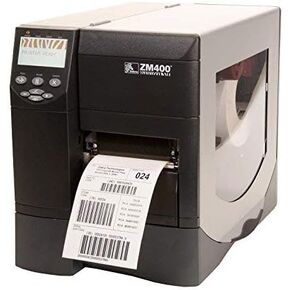 Zebra ZM400 ZM400-2001-0000T Monochrome Direct Thermal/Thermal Transfer Desktop Label Printer, 203 DPI, 4.09" Print Width, 10 in/sec Print Speed (Renewed)