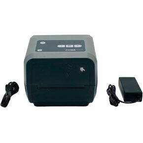 Zebra ZD420 Thermal Transfer Barcode Label Printer USB BT WiFi 300 dpi ZD42043-C01W018N 1 Year Warranty, Bundle with AC Adapter (Renewed)