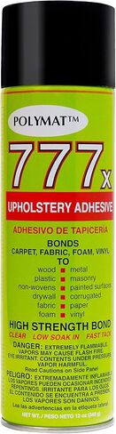 Polymat 777 Spray Glue Upholstery Adhesive, 12 Ounce (Pack of 1) (1) in Saudi Arabia